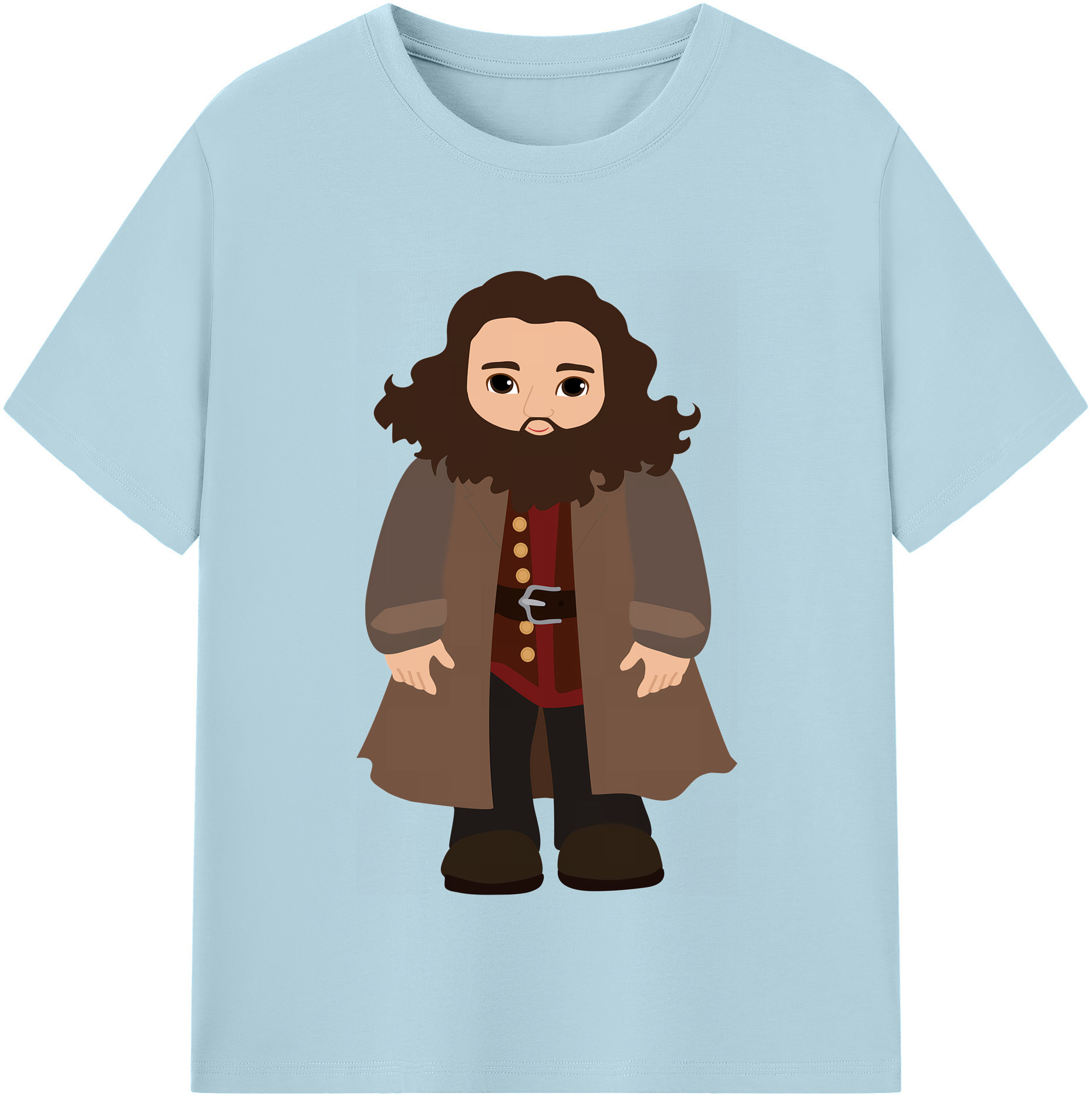 （画像用） Harry Potter ハリー・ポッターシリーズ 綿100％半袖Tシャツ（フロントプリント）